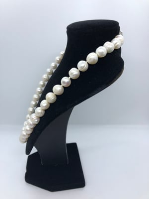 Image of White Freshwater Cultured Potato Pearl Necklace