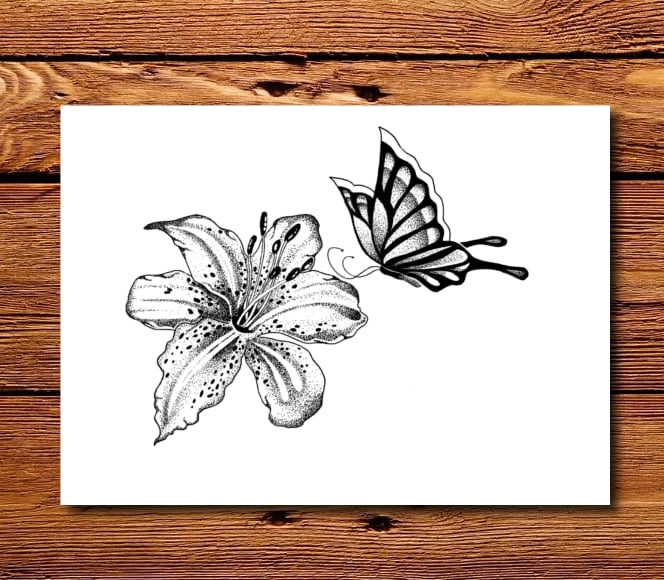 Image of FLOAT LIKE A BUTTERFLY- SIGNED PRINT