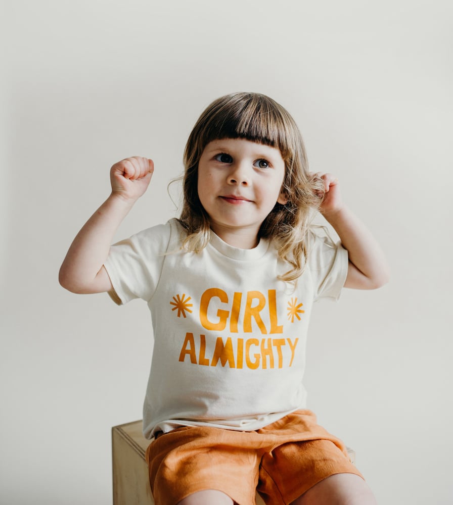 Image of Girl Almighty organic T-shirt