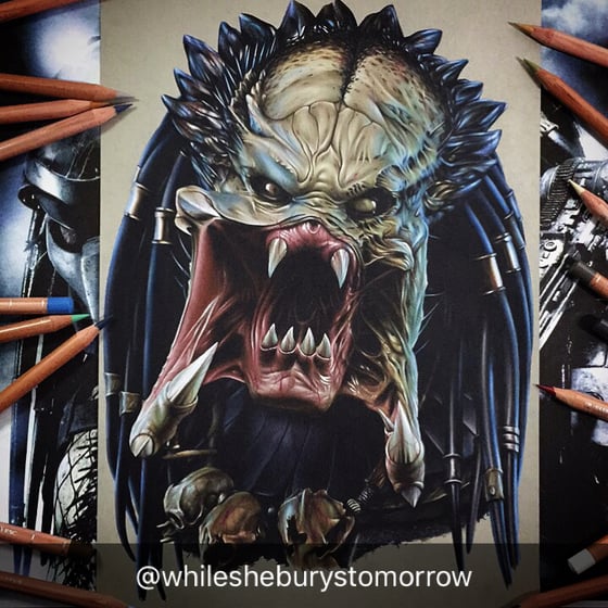 Image of Limited edition Predator print A3