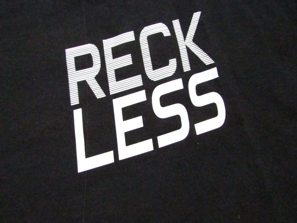 Image of Reckless Logo T-shirt Black