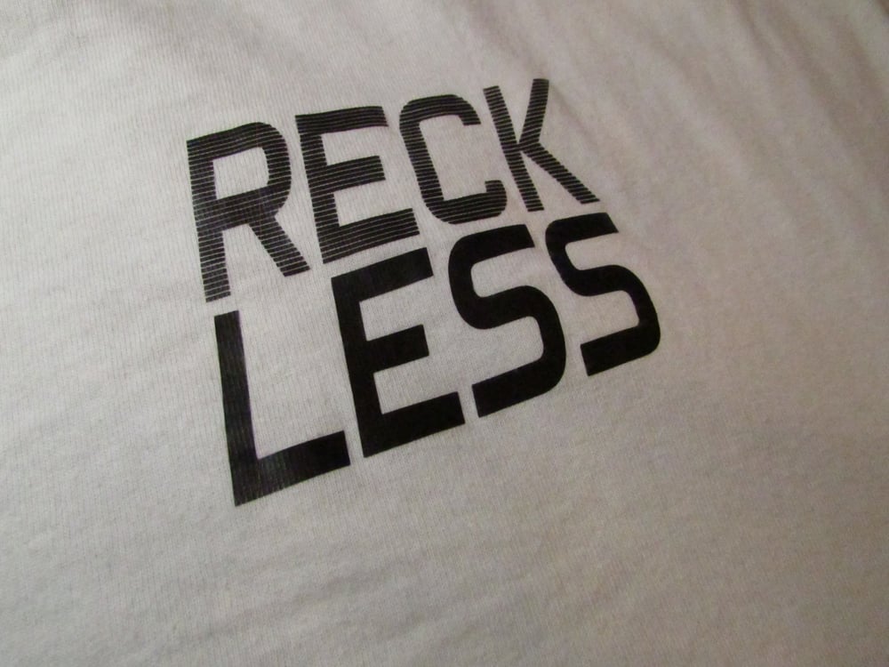 Image of Reckless Logo T-Shirt White