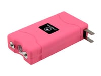 Mini Stun Gun Rechargeable with LED Flashlight (Pink)