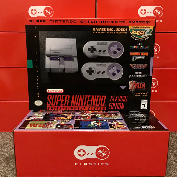 Image of Super Nintendo Entertainment System Classic Edition (SNES)