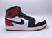 Image of AIR JORDAN 1 RETRO HIGH OG "BLACK TOE"