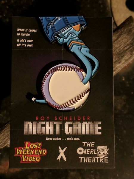 Image of Night Game Enamel pin