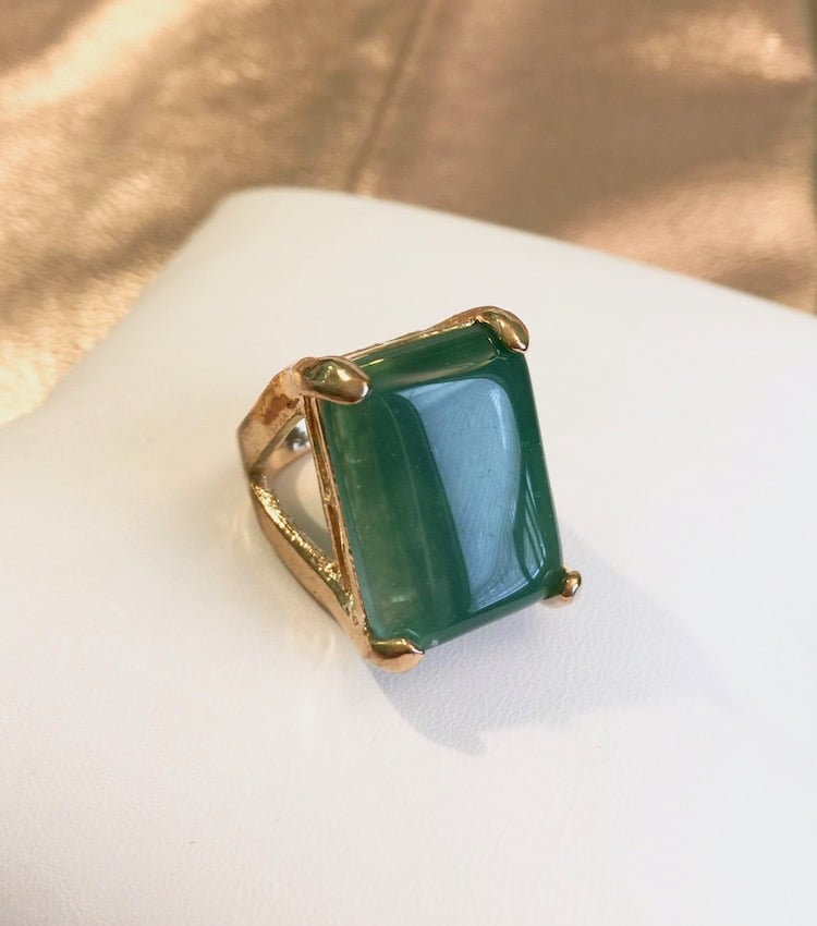 Image of Statement Stone Ring (More Colors)