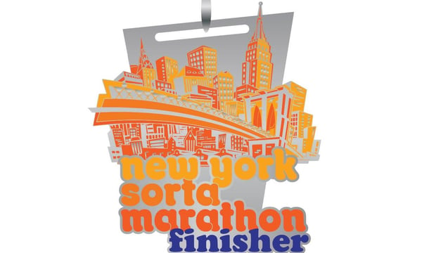 Image of New York Sorta Marathon Finisher Medal