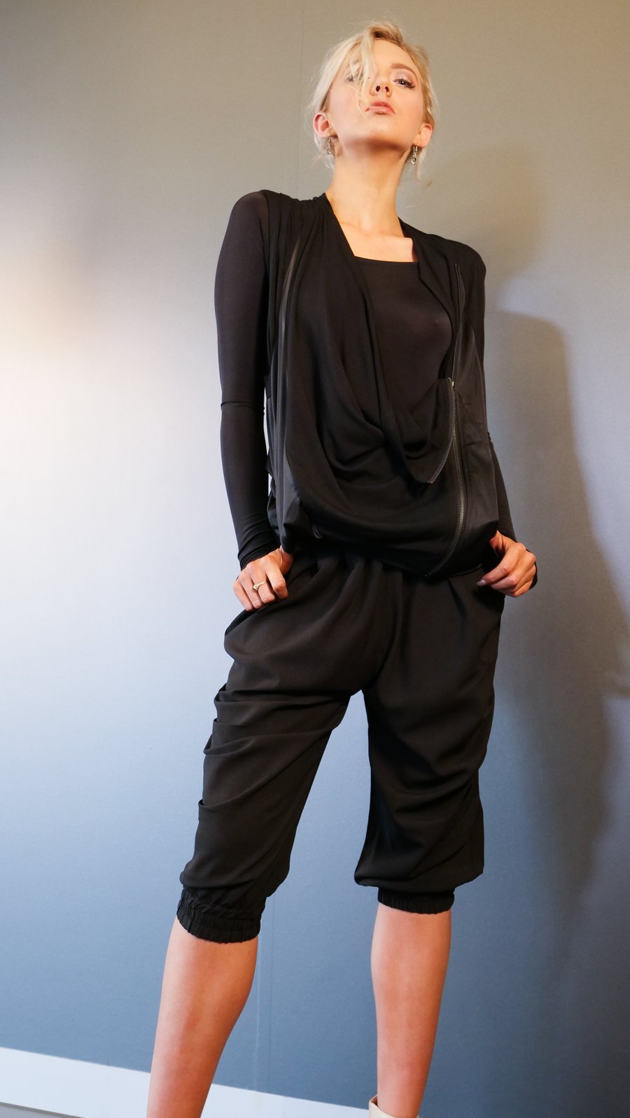 Image of Zip Vest F6011 Dancewear latin ballroom