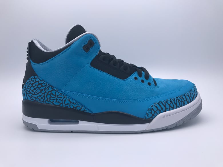 Image of AIR JORDAN 3 RETRO "POWDER BLUE"