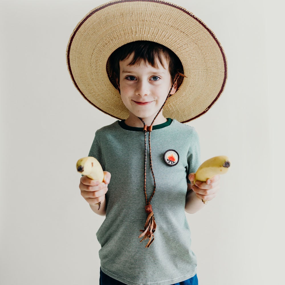 Image of Fire patch T-shirt