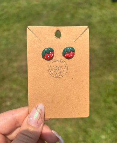 Image of Strawberry Studs