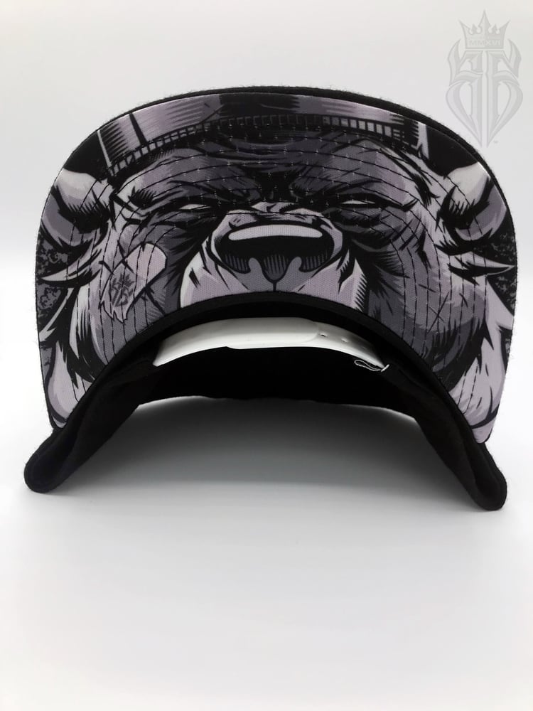 Image of BlackOut EDITION SavageKing Black/White Hat