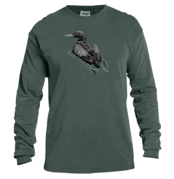 Image of Loon Garment Dyed Long Sleeve t-shirt