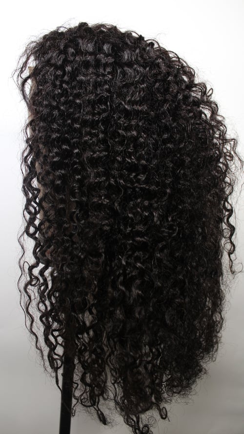 Image of "CURLS RUN THE WORLD" Goddess Lace Frontal Wig