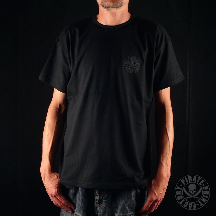 Image of T-SHIRT JR STAMP NOIR