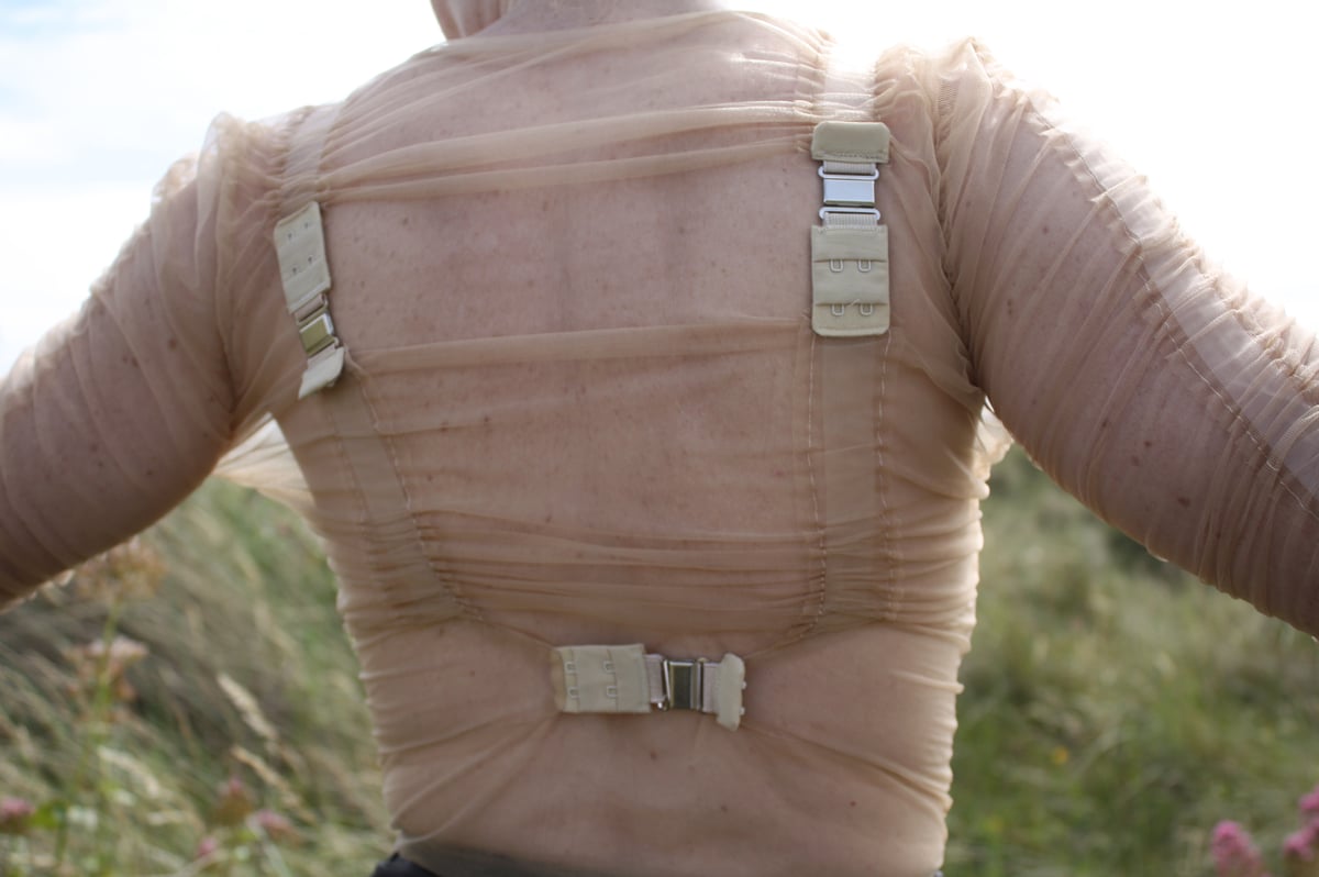 Image of Ruched Lingerie Top