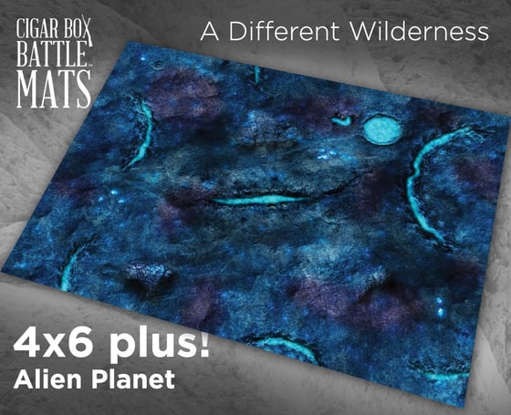 Image of Alien Planet -- 4x6 plus -- #530