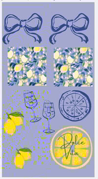 Image 1 of Dolce Vita Sticker Set 
