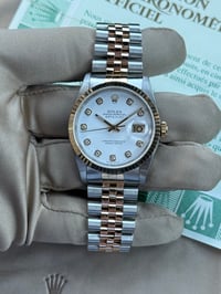 Image 4 of Rolex Datejust 16233 white