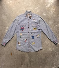 Image 1 of 70s Penauts Chambray Sz M/L