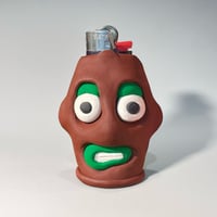 Image 1 of Masked Spooky Woods 1 Of 1 Clay Lighter Case