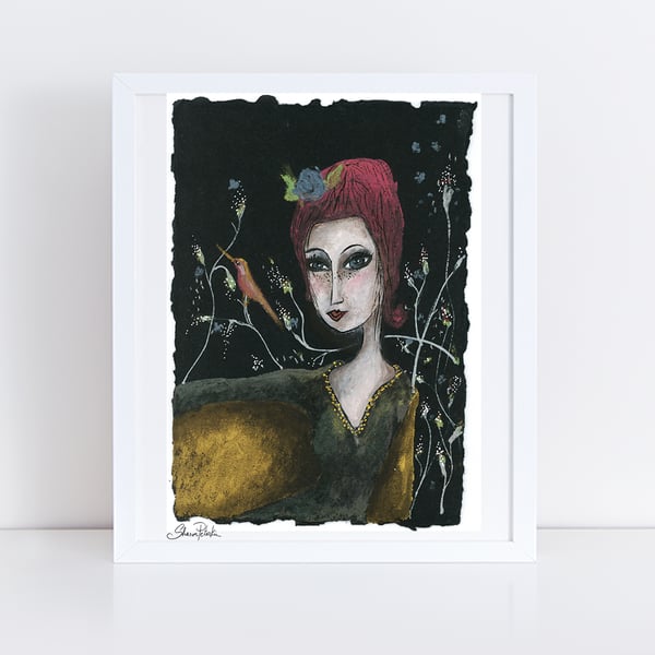 Image of A Beautiful Bird PRINT