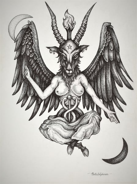 Image of Baphomet poster