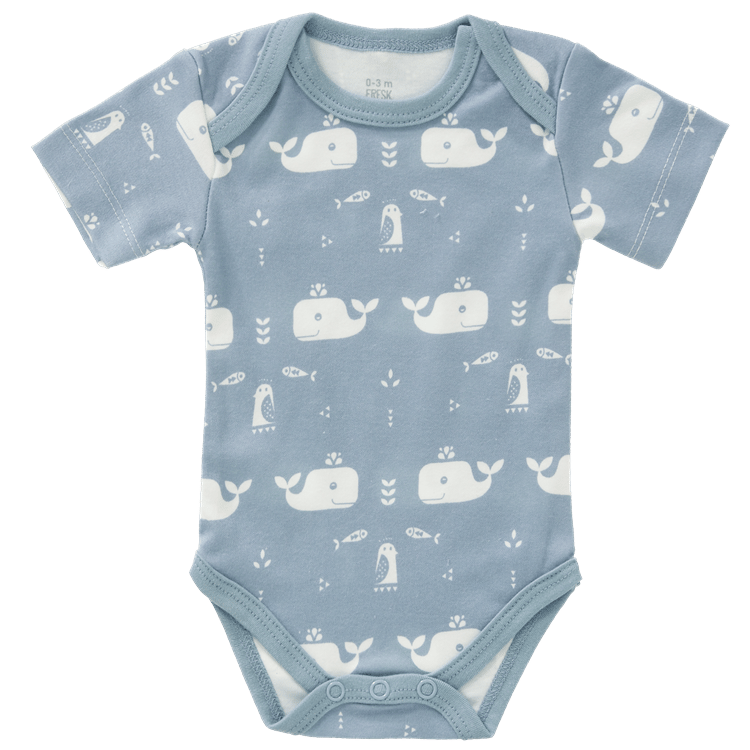 Organic Short Sleeve Baby Bodysuit | London Mummy ...