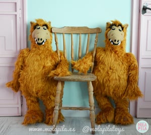 Image of Alf plush toy