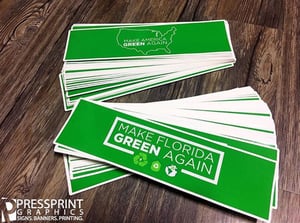 Image of Make America Green Again Limited Edition Bumper Sticker