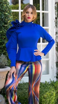 Image 2 of New peplum top