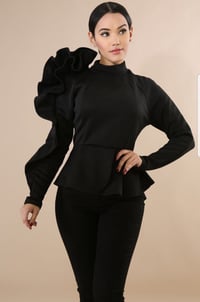 Image 5 of New peplum top
