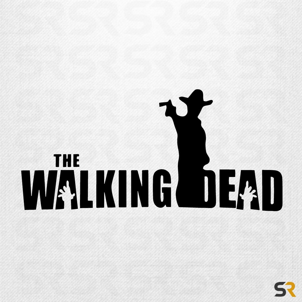 Image of The Walking Dead Decal, Walking Dead Stickers, The Walking Dead Sticker, Buy Walking Dead Decals