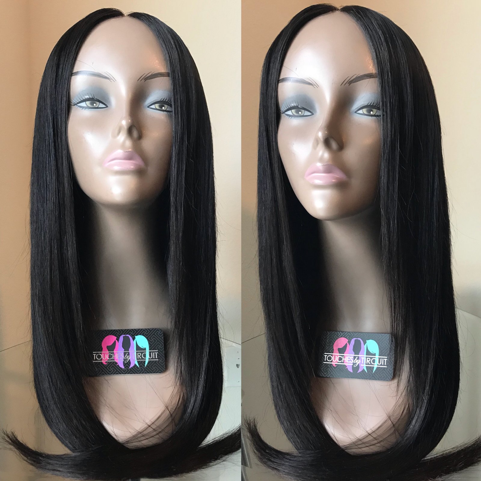 Full Wig with Lace Closure Touches by Tircuit LLC.