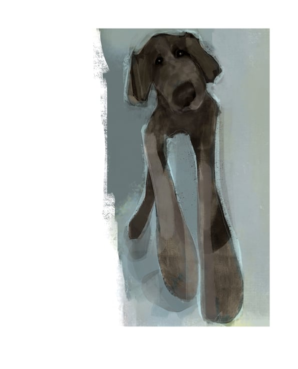 Image of Fine art print: Wait up