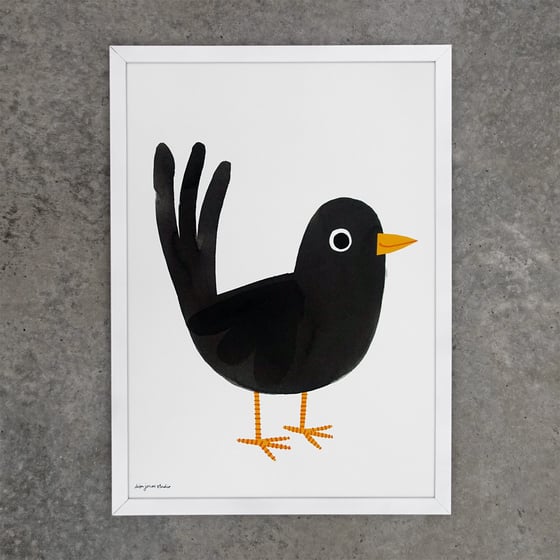 Image of Print | Blackbird
