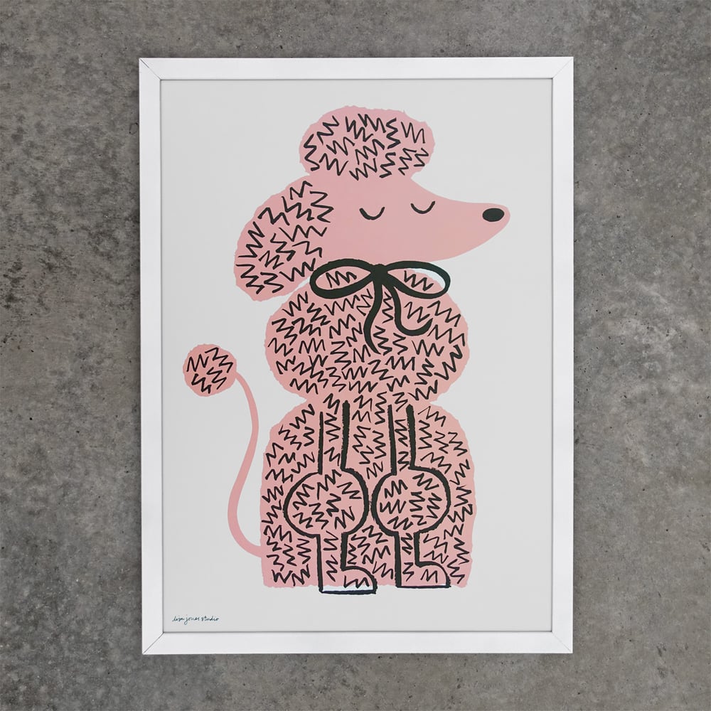 Image of Print | Pink Pooch