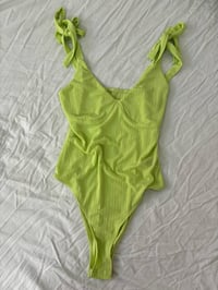 Image 2 of Green bodysuit // 38