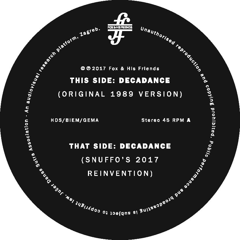 NEP - Decadance 12'' (LIMITED EDITION) + COMIC BOOK INSERT