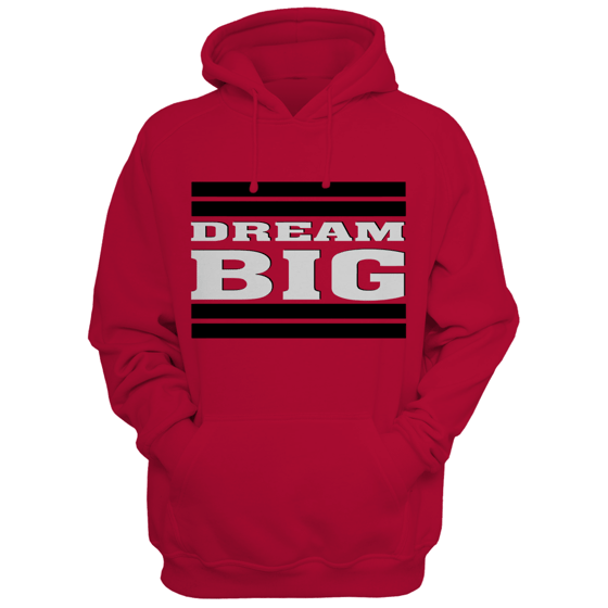 Image of Dream Big Lifestyle Hoodie (Red)