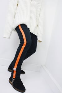 Image 1 of 3M NIGHTCRAWLER SLIM PANTS - LAVA/BLACK