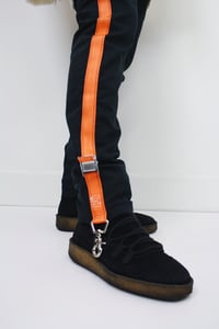 Image 4 of 3M NIGHTCRAWLER SLIM PANTS - LAVA/BLACK