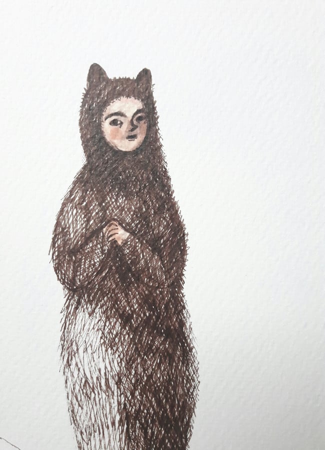 Bear - Giclee print 