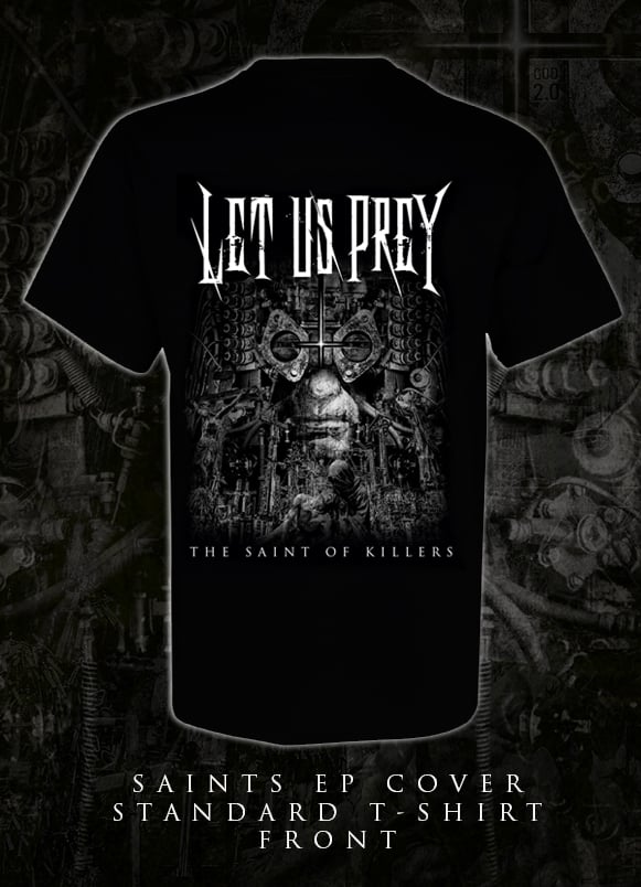 Image of LET US PREY EP Cover 1 sided T-shirt