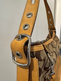 Image 7 of Vintage Coach Monogram Shoulder Bag
