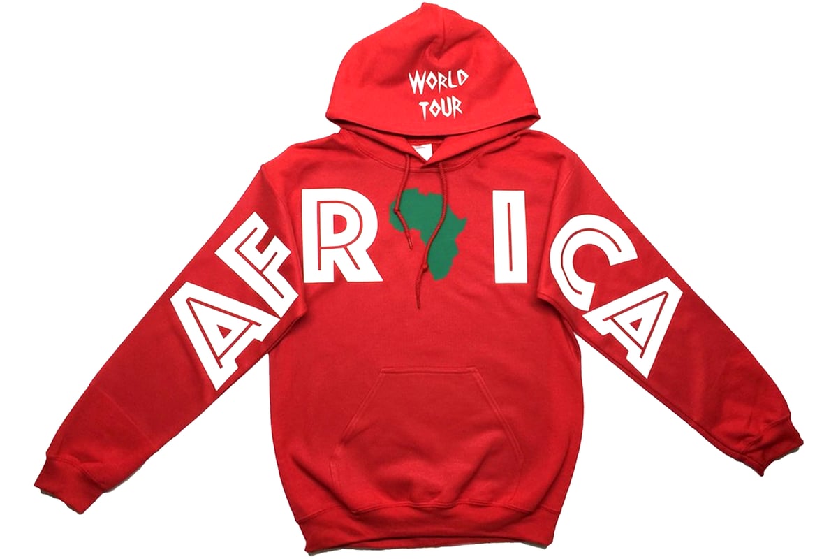 world tour red hoodie
