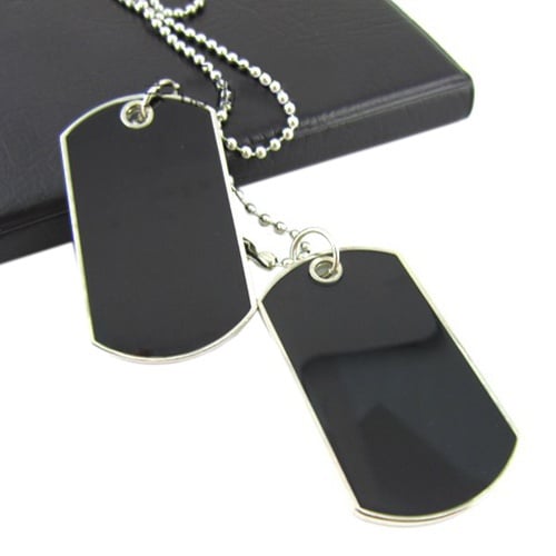 Image of Dogtags w/chain