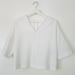 Image of Winter White Baggy Crop Top