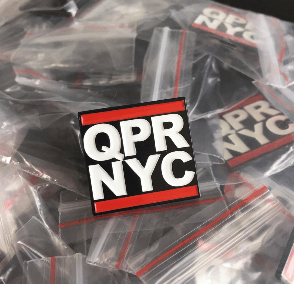 Image of QPR NYC Enamel Pin